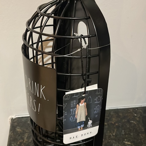 Rae Dunn - LET’S DRINK. CHEERS - wine cork holder - Picture 3 of 5